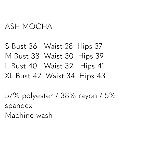 ASH MOCHA Taupe Brown Tier Swing Midi Dress NWOT Size XLR - Picture 4 of 5